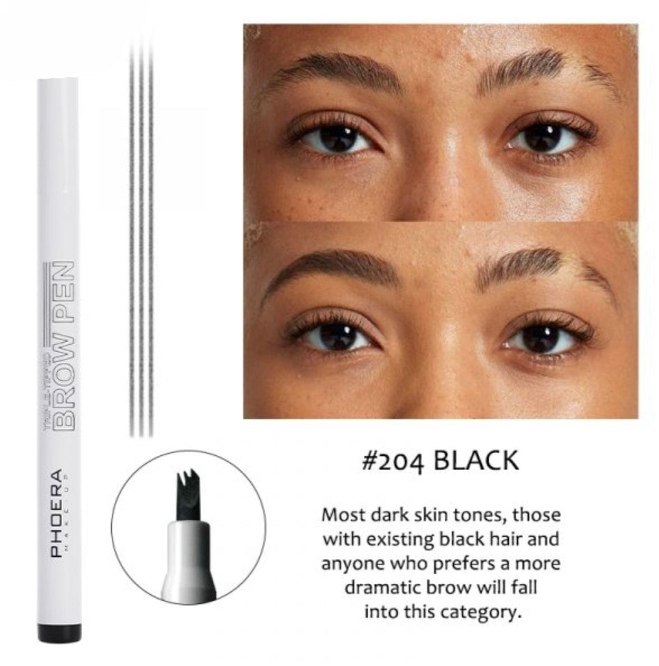Phoera Triple Brow Pen