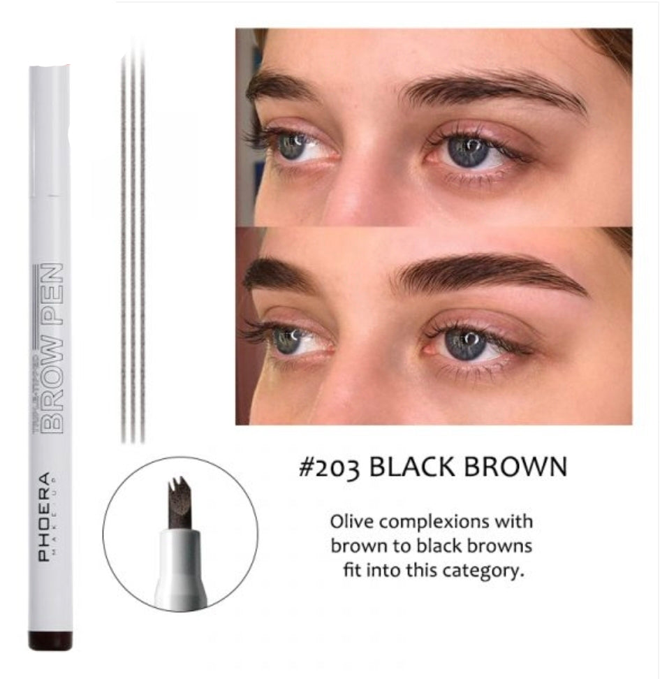 Phoera Triple Brow Pen