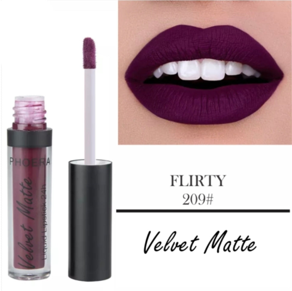 Phoera Long Lasting Velvet Matte Liquid Lipstick