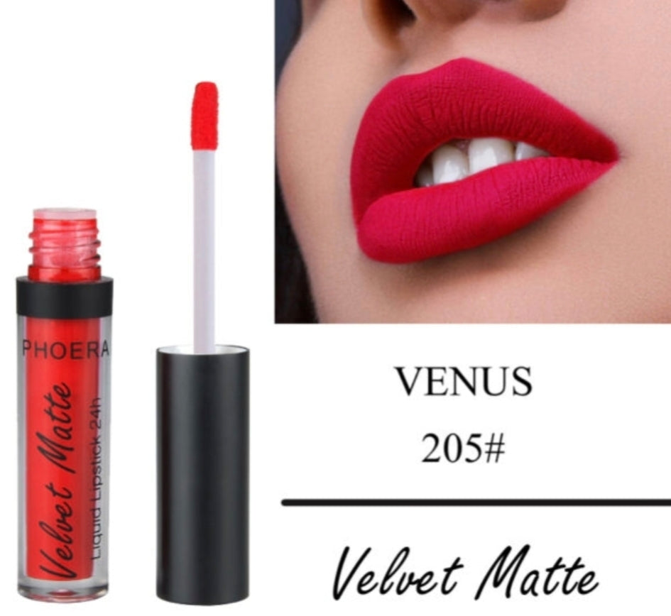 Phoera Long Lasting Velvet Matte Liquid Lipstick