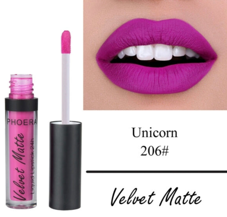Phoera Long Lasting Velvet Matte Liquid Lipstick