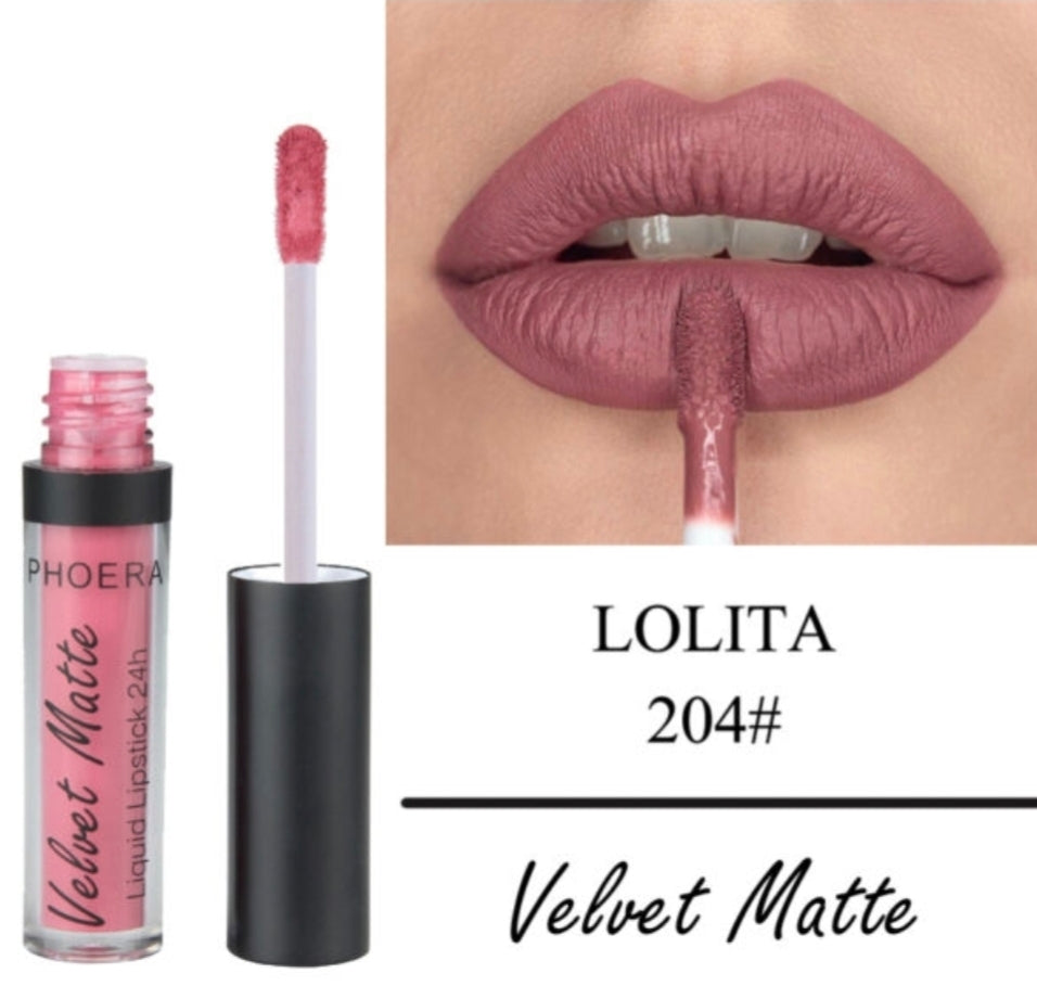 Phoera Long Lasting Velvet Matte Liquid Lipstick