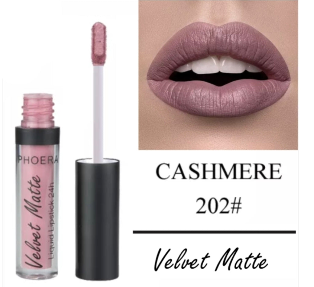 Phoera Long Lasting Velvet Matte Liquid Lipstick