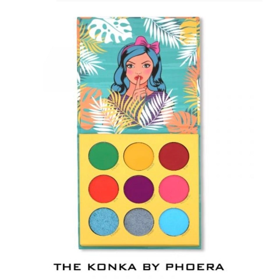 Phoera Highly Pigmented Eyeshadow X9 Palette