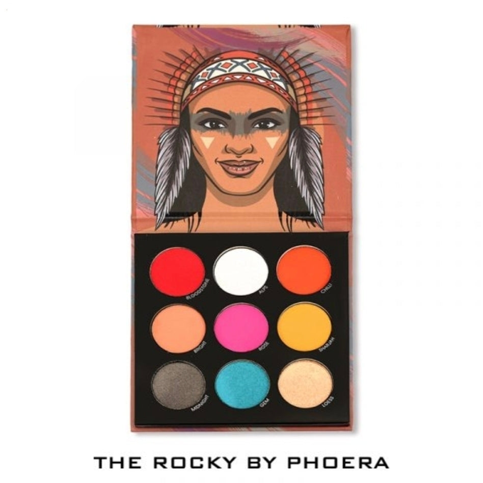 Phoera Highly Pigmented Eyeshadow X9 Palette