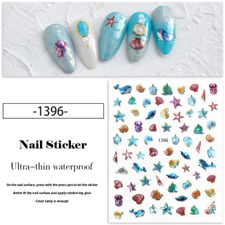 Nail Sticker - Ocean (1396)
