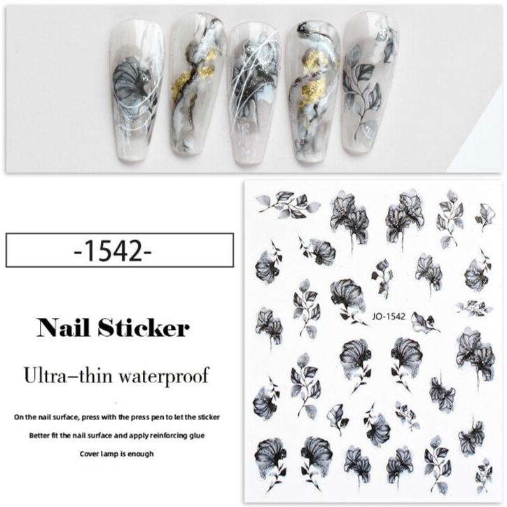 Nail Sticker - Flower (1542)