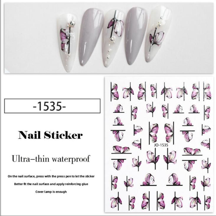 Nail Sticker - Flower (1535)