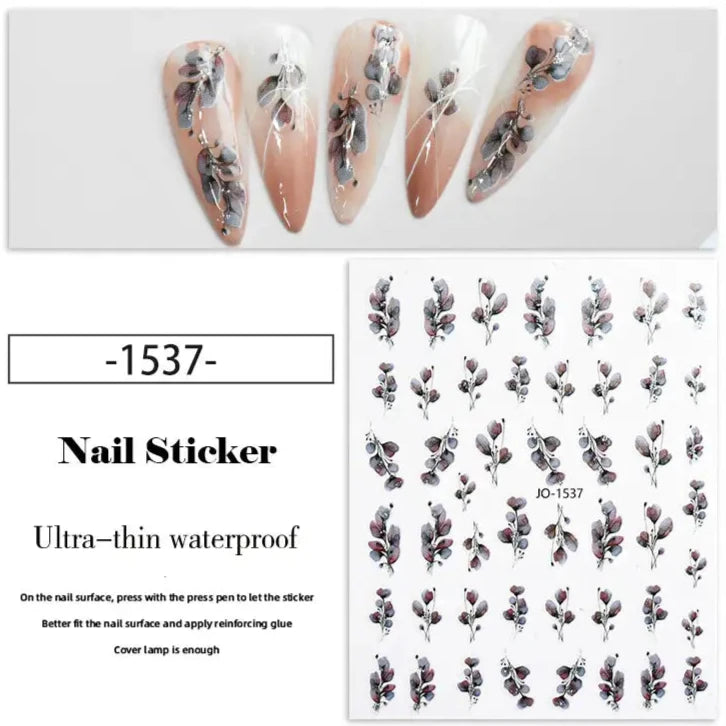 Nail Sticker - Flower (1537)