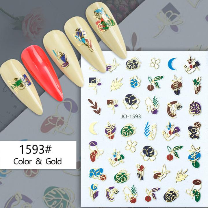 Nail Sticker - Flower (1593)