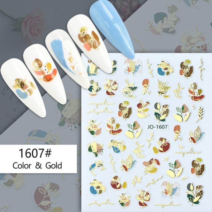 Nail Sticker - Flower (1607)