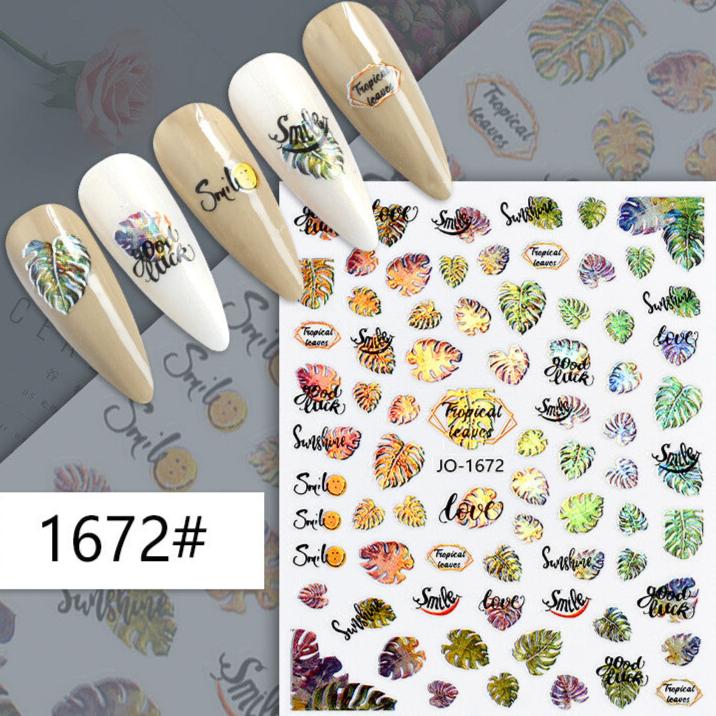Nail Sticker - Leaves (1672)