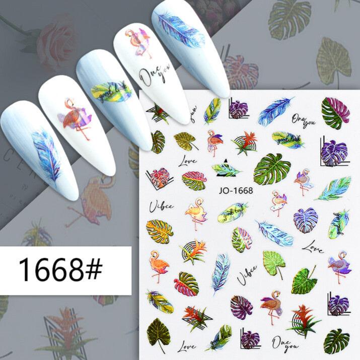Nail Sticker - Leaves (1668)