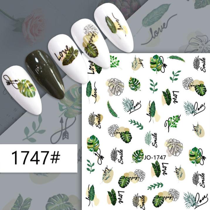 Nail Sticker - Leaves (1747)
