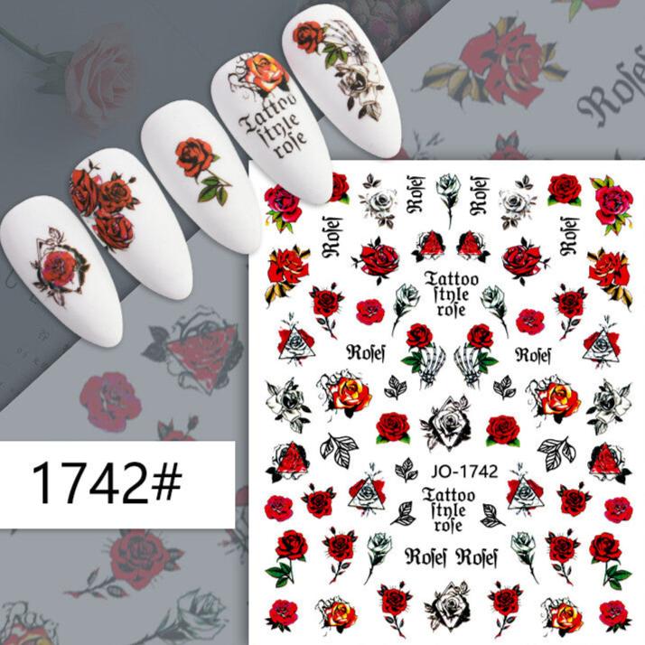 Nail Sticker - Roses (1742)