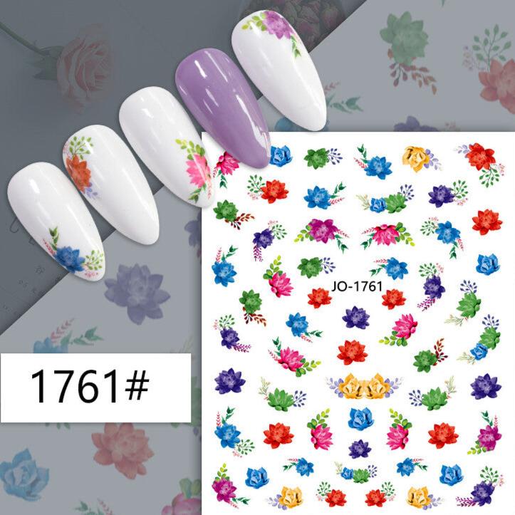Nail Sticker - Flowers (1761)