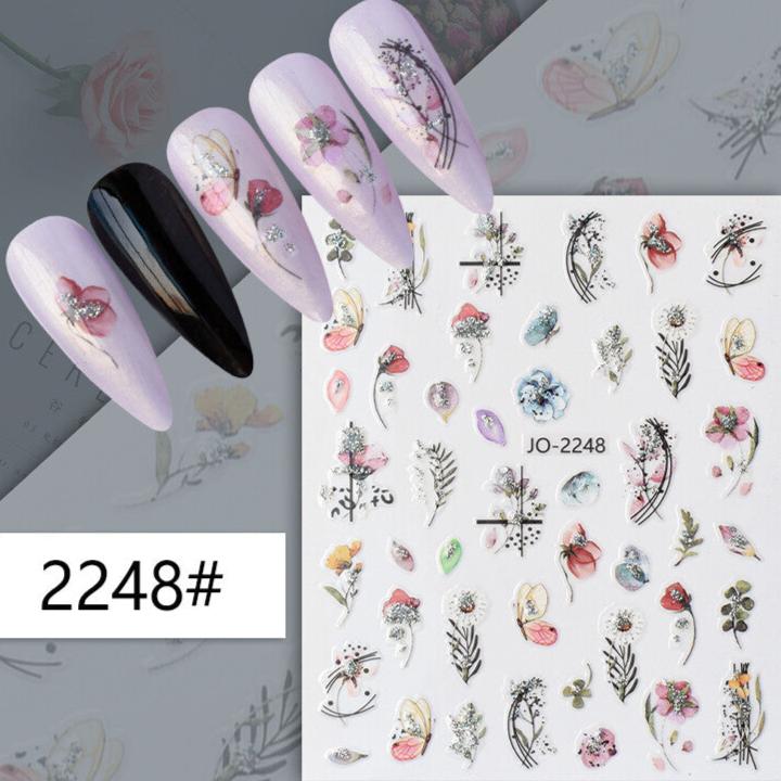 Nail Sticker - Flowers (2248)