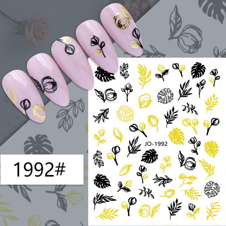 Nail Sticker - Flowers (1992)