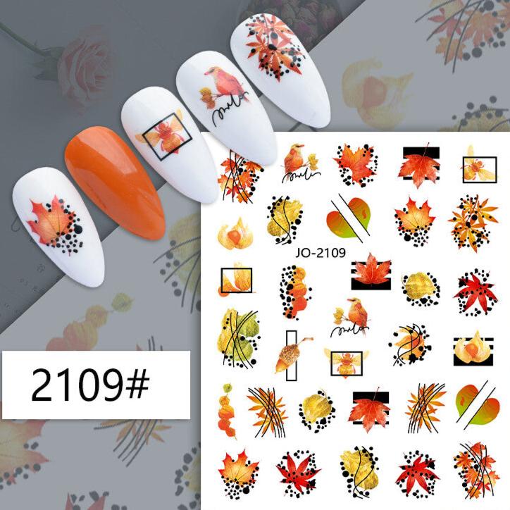 Nail Sticker - Leaves (2109)