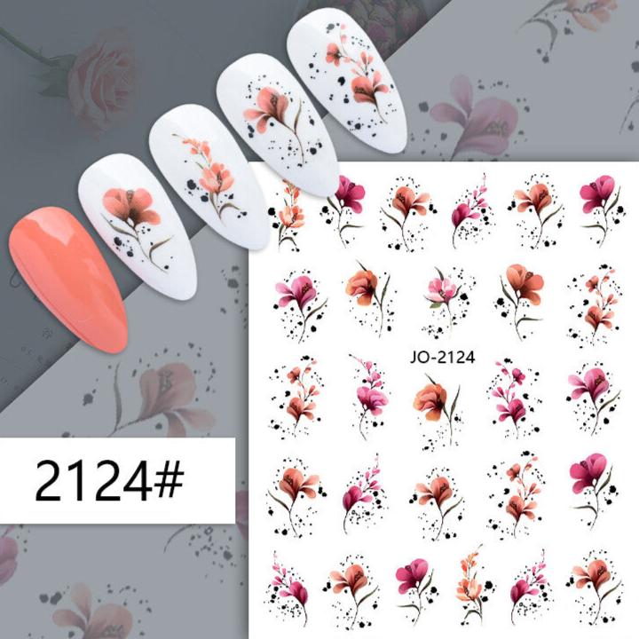 Nail Sticker - Flowers (2124)