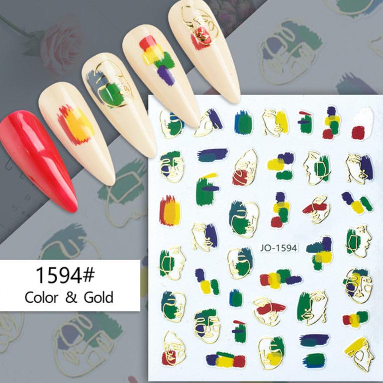 Nail Sticker - Abstract (1604)
