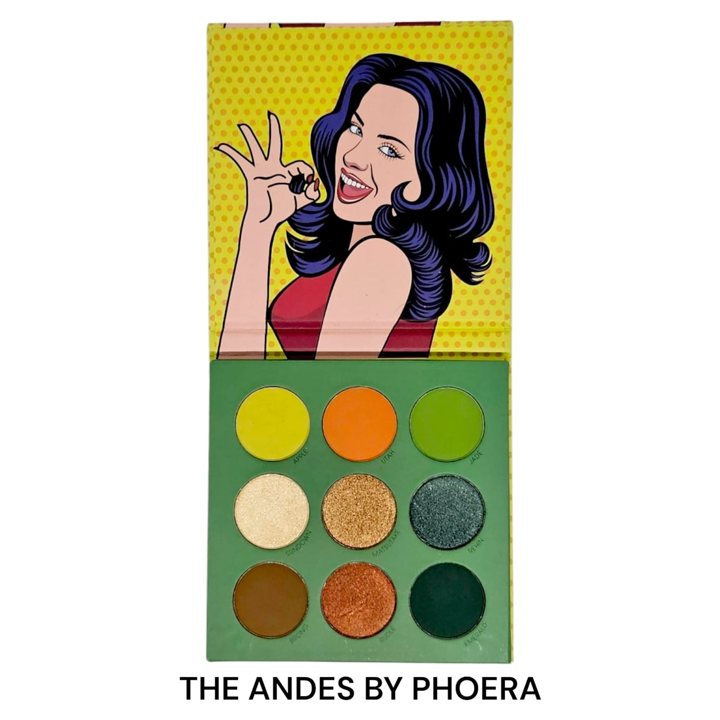 Phoera Highly Pigmented Eyeshadow X9 Palette