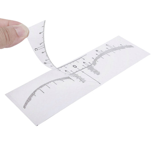 Eyebrow Ruler Sticker