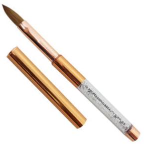 Kolinsky Brush #10 Rose Gold
