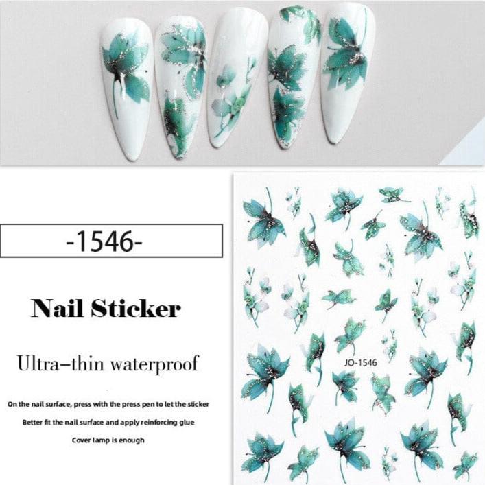 Nail Sticker - Flower (1546)
