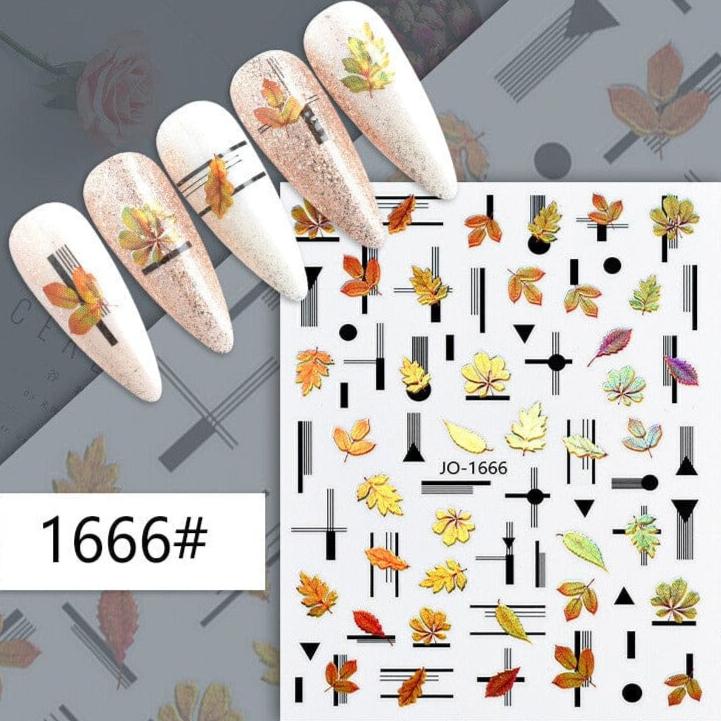Nail Sticker - Leaves (1666)