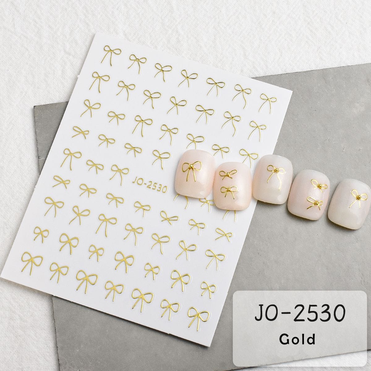 Nail Sticker - Bows (2530G)