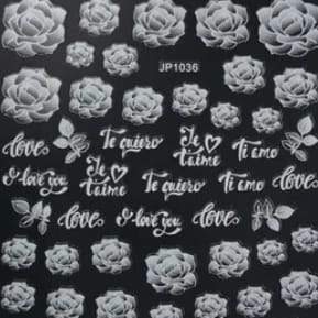 Nail Sticker - Roses (1036)