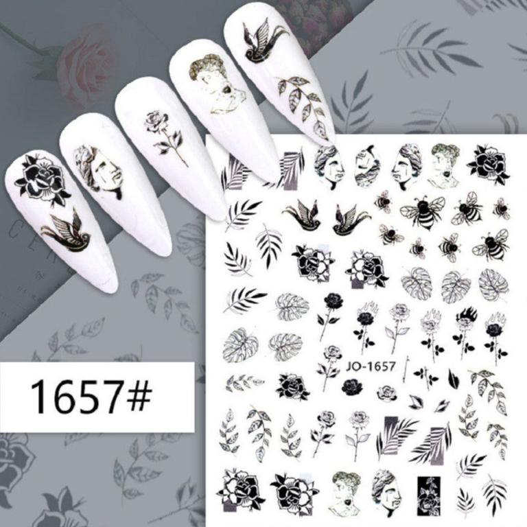Nail Sticker - Flowers (1657)