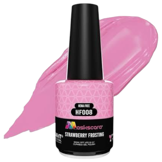 HF008 - Strawberry Frosting Gel Polish 15ml