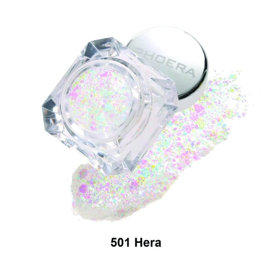 PHOERA Face & Body Glitter Gel Flakes