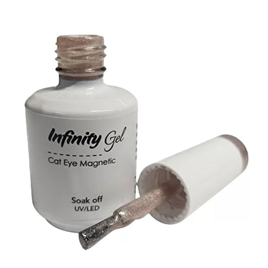 Infinity Champagne Cat Eye Gel Polish 15ml