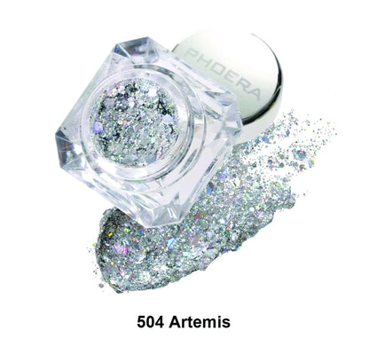 PHOERA Face & Body Glitter Gel Flakes